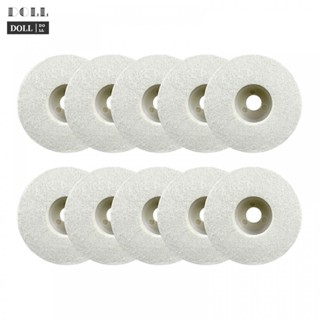 ⭐READY STOCK ⭐Wool Felt Polishing Pads for Furniture &amp; Car Waxing Included 15 Discs in Package