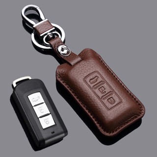 เคสกุญแจรีโมทรถยนต์ สําหรับ Mitsubishi Outlander ASX Pajero LANCER Challenger EVO