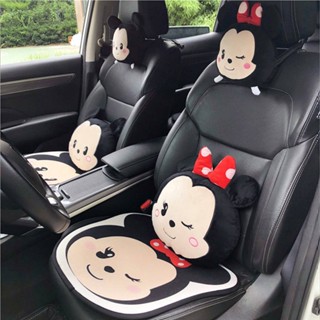 Car Waist Pillow Lumbar Support Pillow Creative Cartoon High-End Automotive Headrest Personality Cute Neck Pillow Pillow for Women H0a7