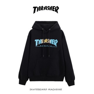 ขายดีที่สุด THRA887H8ER เสื้อกันหนาวแขนยาว มีฮู้ด พิมพ์ลายตัวอักษร Helios สําหรับผู้ชาย และผู้หญิง