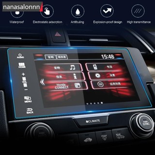 Nanasn| ฟิล์มกันรอยหน้าจอ GPS นําทาง ความละเอียดสูง 7 นิ้ว 9 นิ้ว สําหรับ Honda civic 2016-2022 A2T5