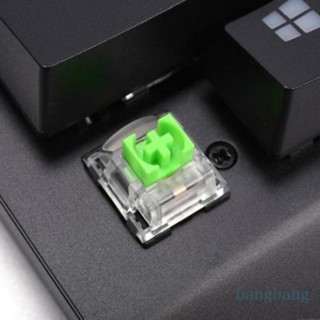 Bang สวิตช์ RGB SMD 3 Pin สีเขียว สําหรับคีย์บอร์ดเกมมิ่ง