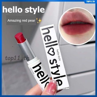 Hello Style 6 Color Matte Lip Gloss Set Long-last Waterproof Smooth Mousse Velvet Liquid Lipstick Kit White Women Makeup (top11.th.)