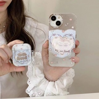 เคสโทรศัพท์มือถือ กันลื่น ลายลูกสุนัขน่ารัก สําหรับ iPhone 14Pro Max 14Pro iPhone 14 iPhone13 Pro Max 13Pro iPhone12 Pro Max 12 Pro 12 iPhone 11 AirPods 1 2 Pro Pro 2