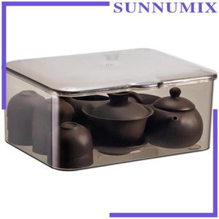 [Sunnimix] กล่องเก็บชา พร้อมฝาปิด สําหรับห้องรับประทานอาหาร