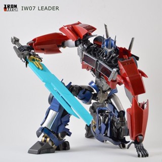 [Spot] IRON WARRIOR leaders certificate IW07 Optimus leader version 2.0 DLX proportional column joint movable model