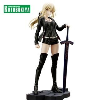 ฟิกเกอร์ Kotobukiya fate/grand order Altria Pendragon saber alter casual ver. ของแท้ ขนาด 24 ม. 17 ชิ้น z4qh 3NGP