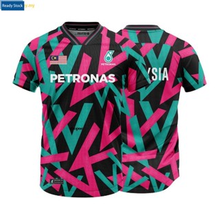 【พร้อมส่ง】PETRONAS เสื้อกีฬาแบดมินตัน ลายทีม Shuttlehearts Victory 23