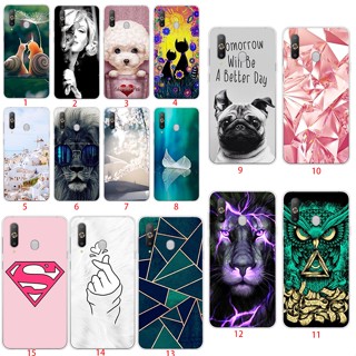 เคสโทรศัพท์มือถือ ซิลิโคนนิ่ม TPU แบบใส สําหรับ Samsung Galaxy a40s L4