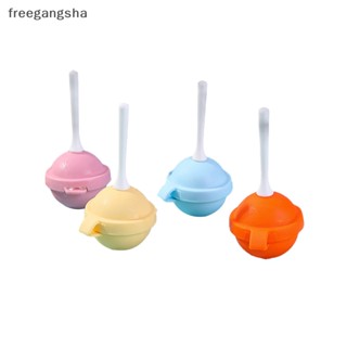 [FREG] Portable Silicone Ice Box Popsicle Mold Mini Ice Cream Maker Ice Mold Household Popsicle Ball Diy Mold Homemade Popsicle Tool FDH