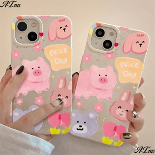 เคสโทรศัพท์มือถือ แบบนิ่ม กันกระแทก ลายสัตว์เล็ก สําหรับ Apple Iphone 11 13 plus Max 14pro 7 128 K7PQ