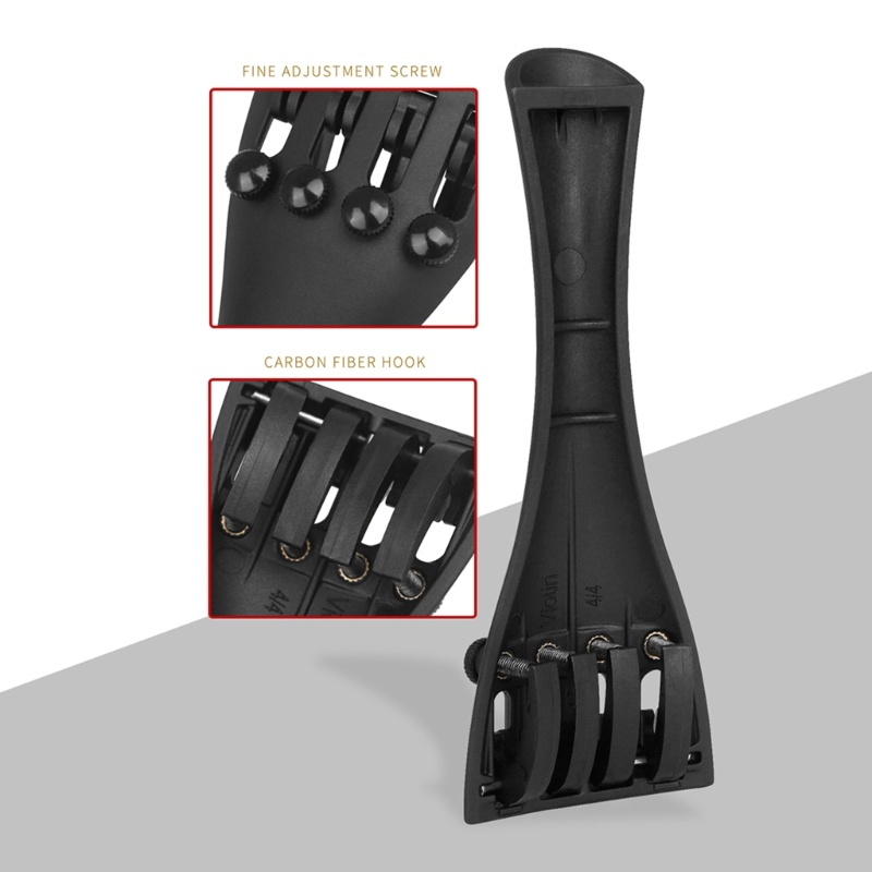 HO 4 3 4 4 ไวโอลิน Fiddle Tailpiece Ultra Composite Tailpiece Violino Fiddle อะไหล่