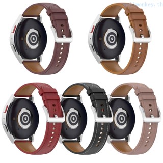 Wu สายนาฬิกาข้อมือหนัง PU กันน้ํา กันเหงื่อ ปรับได้ สําหรับ GXY Watch 5 Smart Watch