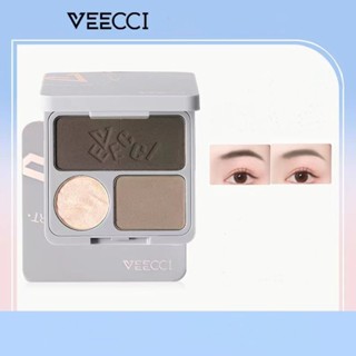 Veecci อายแชโดว์ ไฮไลท์ ไฮไลท์จมูก และจมูก เนื้อฝุ่น สําหรับแต่งหน้า