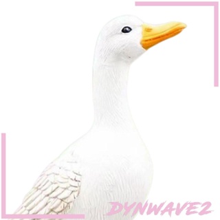 [Dynwave2] ฟิกเกอร์เรซิ่น รูปปั้นหมี เป็ดตลก สําหรับตกแต่งสวน กลางแจ้ง