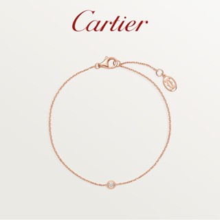 [พร้อมกล่องบรรจุภัณฑ์] พร้อมส่ง Cartier Cartier Cartier dAmour Series สร้อยข้อมือเพชร สีโรสโกลด์ สีขาว สีทอง