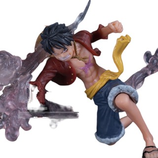 โมเดลฟิกเกอร์ One Piece GK and the country Luffy F3 big fist ape king gun แฮนด์เมด