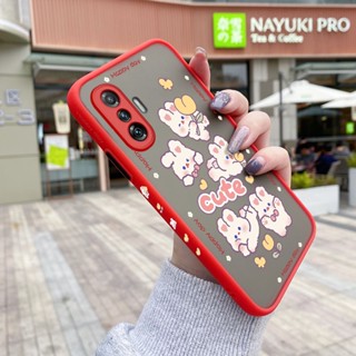 เคสโทรศัพท์มือถือ ซิลิโคนนิ่ม กันกระแทก ลายการ์ตูนกระต่ายน่ารัก สําหรับ Xiaomi MI Poco F3 GT Redmi K40 Gaming Poco F4 GT K50