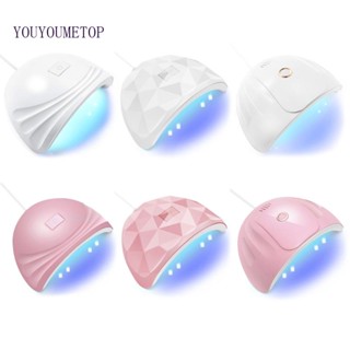 Youyo เครื่องเป่าเล็บเจล LED พร้อมเซนเซอร์วาเลนไทน์ สําหรับผู้หญิง