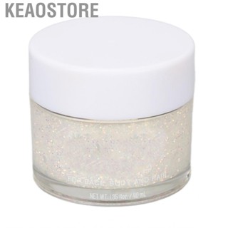 Keaostore Glitter Highlighter  Shining Cosmetic Jelly Texture Body for Face