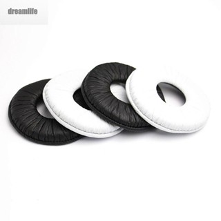 【DREAMLIFE】Ear Pads Replacement Black/White For Sony MDR-V150 V100 ZX100 V300 ZX110AP