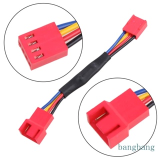 Bang เมนบอร์ดคอมพิวเตอร์ 4Pin CPU พัดลมระบายความร้อน PWM สายไฟ ควบคุมอุณหภูมิ ความเร็ว สีแดง สีขาว Y