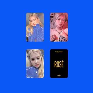 Blackpink K4 โฟโต้การ์ด ROSE Park Chae Young Hold Face Flesh Princess Flesh Face Flesh solo K4 Bonus
