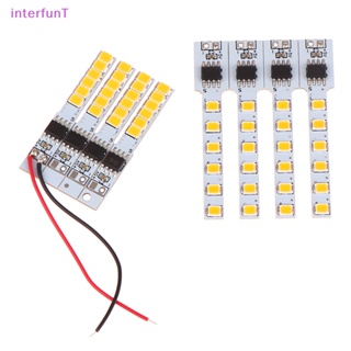 [InterfunT] บอร์ดไดโอดไฟแฟลช LED PCB อุปกรณ์เสริม สําหรับตกแต่ง DIY 5 ชิ้น