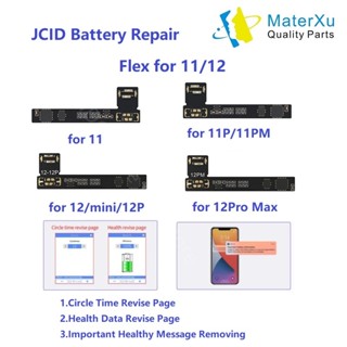 ของแท้ สายเคเบิลอ่อน ซ่อมแซมแบตเตอรี่ JC V1SE สําหรับ iPhone 13 12 11 Pro Max Mini JCID Programmer V1S