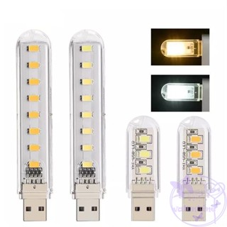 วาเลนไทน์ ไฟ LED 3 ดวง 5V ชาร์จ USB สีขาวอบอุ่น สําหรับแล็ปท็อป โน้ตบุ๊ก