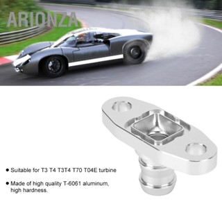 ARIONZA 18mm Billet Turbo Oil Drain Return หน้าแปลนอะแดปเตอร์สำหรับ T3 T4 T3T4 T70 T04E Turbine