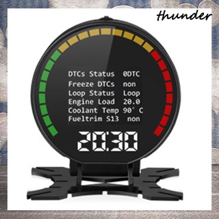 Thunder เครื่องวัดความเร็วดิจิทัล Obd Hud Head-up อเนกประสงค์ สําหรับรถยนต์