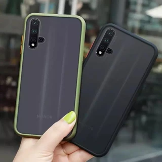 เคส Huawei nova 5T/ nova 3i เคสหัวเว่ย ขอบสีผิวด้าน เคสกันกระแทก TPU Case