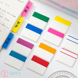 Lanfy สติกเกอร์ ที่คั่นหนังสือ ฉลากอ่านหนังสือ ฉลาก ฉลาก 50 แผ่น สําหรับสํานักงาน