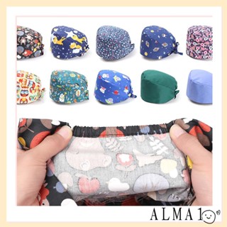 ALMA หมวกคลุมผม แบบยืดหยุ่น ทรงกลม สําหรับบ้าน