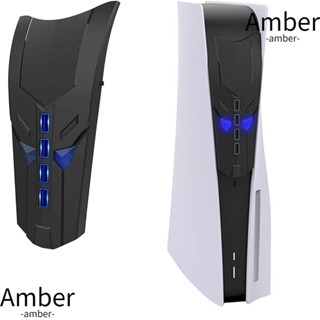 AMBER ฮับ USB อุปกรณ์เสริม สําหรับ PS5 อะแดปเตอร์แยกสายชาร์จ USB สําหรับ Xbox