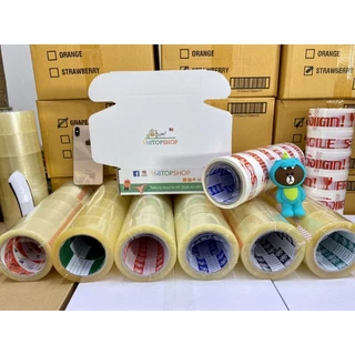 เทปกาว OPP เทปใส/น้ำตาล 2 นิ้ว ยกลัง 72 ม้วน ยาว 100 หลา หนา 40 ไมครอน เทปปิดกล่องพัสดุ ราคาส่ง พร้อมส่ง B7Box ล็อต 44