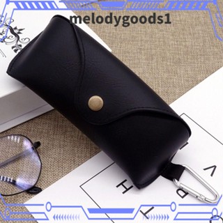 Melodygoods1 กระเป๋าใส่แว่นตากันแดด อุปกรณ์เสริม สีดํา