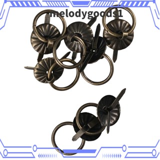 MELODYGOODS1 ตัวยึดโลหะทองเหลือง ขนาดเล็ก 25*18 ซม. สีเขียว สไตล์โบราณ สําหรับเฟอร์นิเจอร์ ลิ้นชัก