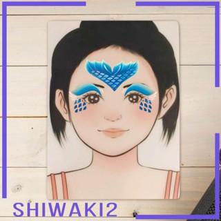 [Shiwaki2] แผ่นบอร์ด สําหรับฝึกวาดภาพระบายสี บนเวที แต่งหน้า