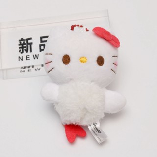 Kawaii Sanrio พวงกุญแจ จี้ตุ๊กตาซูชิ แซลมอน คิตตี้น่ารัก ของขวัญวันเกิด