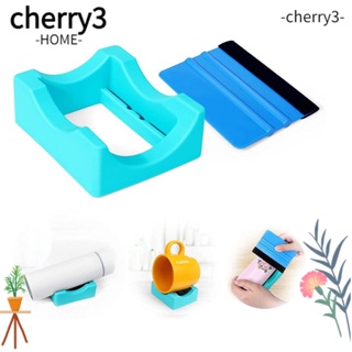 Cherry3 แท่นวางแก้วน้ํา ซิลิโคน สําหรับโชว์แก้วน้ํา