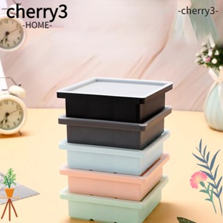 Cherry3 แม่พิมพ์ซิลิโคน ทรงสี่เหลี่ยม 9 ช่อง พร้อมฝาปิด ปลอดสารพิษ ทนทาน สําหรับทําน้ําแข็ง