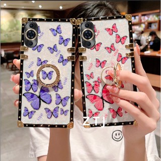 เคสโทรศัพท์กันกระแทก Huawei Nova 11 Pro Nova 11Ultra ผีเสื้อบินแหวนยึด กันกระแทก เคสป้องกัน