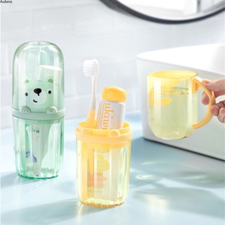 Travel Toothbrush Storage Box Portable Toothbrush Cup Creative And Simple Toothbrush Box Travel Toothbrush Cup Wash Cup Set Aube