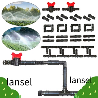 Lansel ท่อเชื่อมต่อรดน้ําต้นไม้ และสปริงเกลอร์ ไมโครสเปรย์ อุปกรณ์เสริม สําหรับรดน้ําในสวน