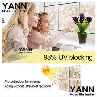 YANN1 สติกเกอร์กระดาษ 3D สําหรับติดตกแต่งกระจก หน้าต่าง ประตูบ้าน