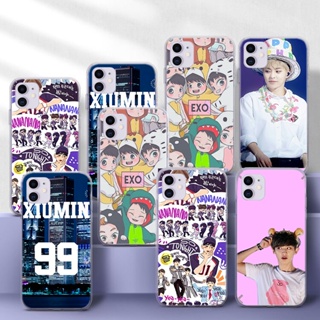 เคสโทรศัพท์มือถือแบบนิ่ม ใส ลายวง EXO SXDL14 สําหรับ Infinix Hot 10St 10T X689C Note 7 X690 8 X692 X693 10 Pro X695