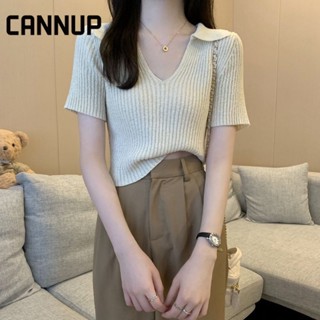 CANNUP เสื้อยืดผู้หญิง สะดวกสบาย และทันสมัย A99J2UF