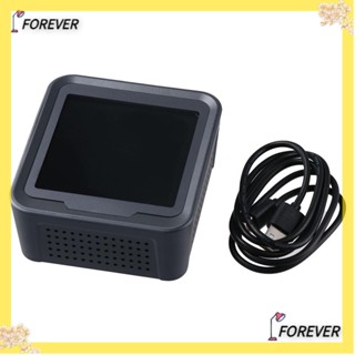 FOREVER 3 in 1 เครื่องตรวจจับคาร์บอนไดออกไซด์ CO2 หน้าจอ LED HD เซนเซอร์ NDIR ขนาดเล็ก แม่นยํา สําหรับบ้าน สํานักงาน โรงเรียน